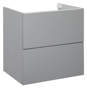 Koupelnová skříňka s keramickým umyvadlem Swing G 60, šedá