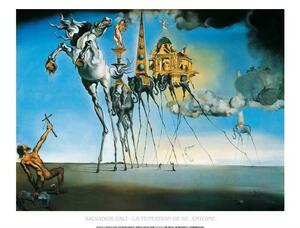 Umělecký tisk La Tentation De St.Antoine, Salvador Dalí