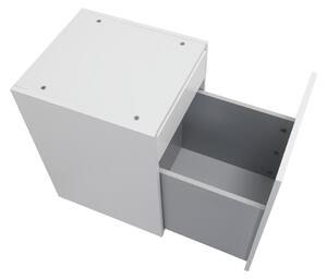 Doplňková koupelnová skříňka nízká Swing W NS 40, bílá