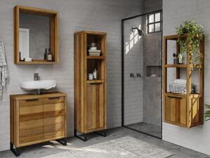 Sob nabytek | Koupelnová skříňka vysoká Victoria recyklovaná borovice F0A00000813W