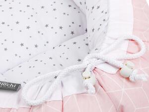 Hnízdo pro miminko 5-dílná sada AURORA Pinky by Bellochi