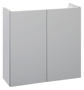Koupelnová skříňka s keramickým umyvadlem Swing G 60/22, šedá