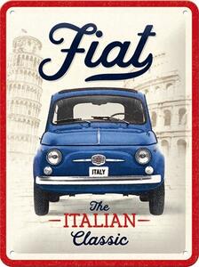 Plechová cedule Fiat - Italian Classic