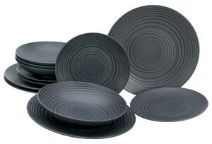 Creatable Jídelní servis Lava Stone, 12dílná sada (100355927)