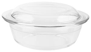 Silvercrest® Skleněná zapékací forma s víkem (kulatá) (100391550001)