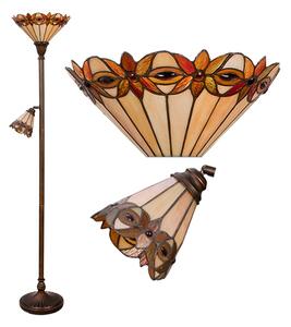 Stojací lampa Tiffany Sarah - Ø 35 / Ø 14*176 cm