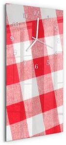 Skleněné hodiny vertikální Ubrus zsppb-30x60-00087947