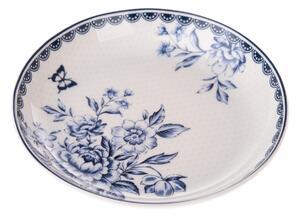 Porcelánový hluboký talíř Blue Rose, 14,5 cm