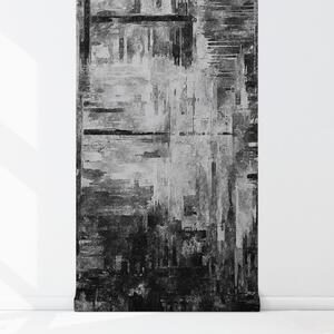 Fototapeta Černá a bílá abstrakce Samolepící 250x250cm