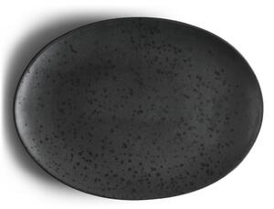 Bitz Ovální servírovací mísa 45x34cm Black