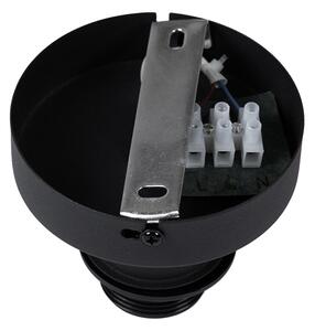 Orientální nástěnná lampa černá bambus - Pua