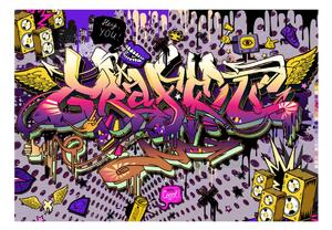 Murando DeLuxe Tapeta ahoj graffiti Rozměry (š x v) a Typ: 147x105 cm - samolepící