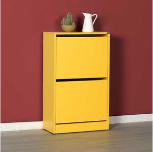 Adore Furniture Botník 84x51 cm žlutá AD0121