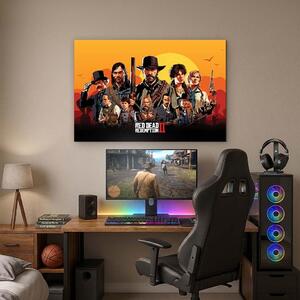 DUBLEZ | Herní obraz - Red Dead Redemption 2 | UV tisk, Premium