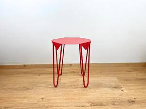 Odkládací stolek „Rose“ Odkládací stolky Barva: Modrá (RAL 5002)
