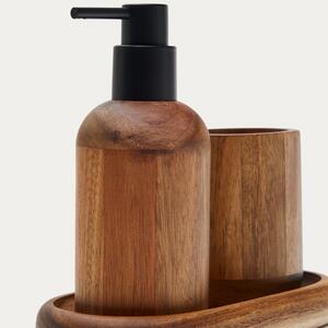 Dřevěný dávkovač na mýdlo Kave Home Senda