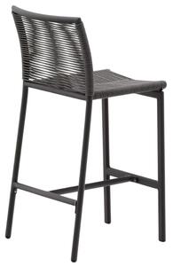 Šedá zahradní barová židle Kave Home Culip 65 cm