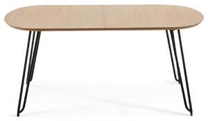 Dubový rozkládací jídelní stůl Kave Home Novac 170-320 x 100 cm