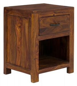 Sob nabytek | Tmavý noční stolek z palisandru Rosewood F0A00001076W