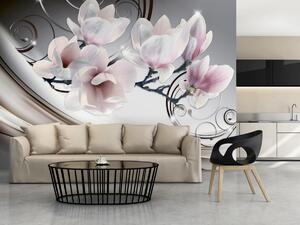 Murando DeLuxe Tapeta magnolie růžová Rozměry (š x v) a Typ: 343x245 cm - samolepící