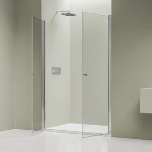 Sprchový kout Dveře do niky sprchového koutu Nano real glass EX218 - výška 195 cm - možnost volby šířky