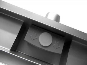 Sprchový žlab G013 z nerezové oceli pro sprchový kout - 600 mm včetně krytu odtoku Trend