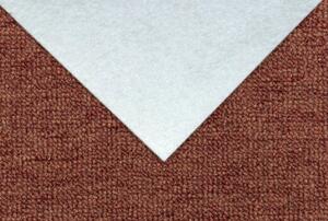 BALTA Metrážový koberec RAMBO-BET 38 filc BARVA: Oranžová, ŠÍŘKA: 4 m