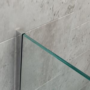 Sprchový kout Walk-In Nano real glass EX101 - šedé sklo - volitelná šířka