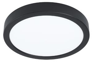 Eglo 99223 FUEVA 5 - LED stropní svítidlo Ø 21cm, 16,5W, 3000K, černá (Přisazené nízké stropní úsporné svítidlo)