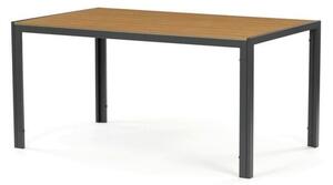 Zahradní stůl Autronic 89.5x150 cm hnědá kov AZT-S1215 OAK