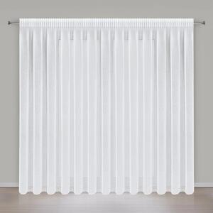 ZÁCLONA NA PÁSCE ELPIDIA 350X250 CM BÍLÁ