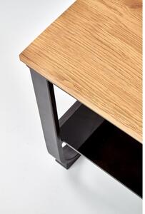 Konferenční stolek Artiga, dub zlatý / černá