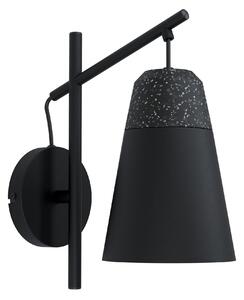 EGLO Nástěnné moderní osvětlení CANTERRAS, 1xE27, 40W, černé 99546