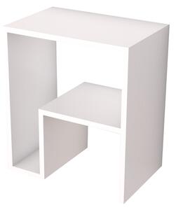 Přístavný stolek YEPA bílá