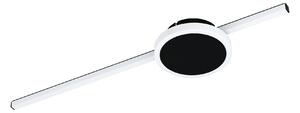 EGLO LED stropní designové osvětlení SARGINTO, teplá bílá, kulaté, černé 99608