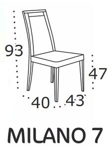 Jídelní židle Milano 7
