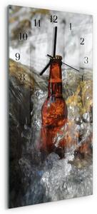 Skleněné hodiny vertikální Pivo zsppc-30x60-00171034