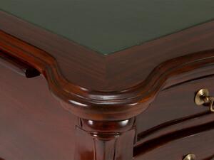 Rustikální psací stůl z masivu Oxford