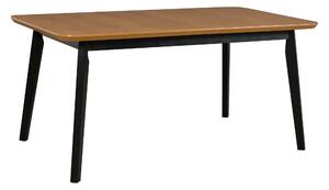 Jídelní stůl Orion Zvolte barvu nožek: Černá, Barva horní desky stolu (dýha): Ořech - nut