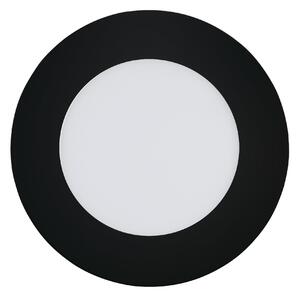 EGLO LED zápustné koupelnové chytré osvětlení FUEVA-Z, 5,4W, 12cm, kulaté, černé 900106