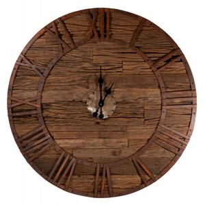 Nástěnné hodiny dřevěné 92x92