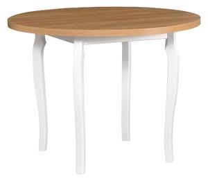 Jídelní stůl Patricia Zvolte barvu horní desky: Bílý (borovice andersen), Zvolte barvu nožek: Bílá