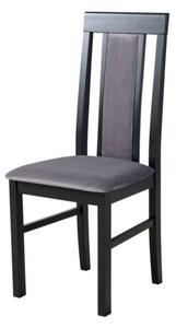 Jídelní židle NILA 2 černá/šedá
