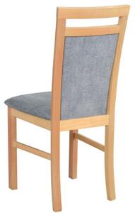 Jídelní židle MILAN 5 dub grandson/šedá