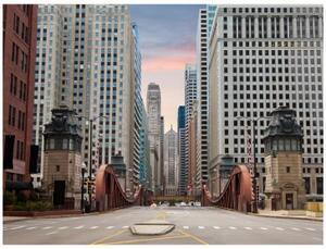 Fototapeta - Chicago street