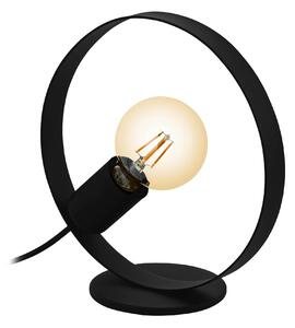 EGLO Stolní designová lampa FRIJOLAS, 1xE27, 40W, černá 43615