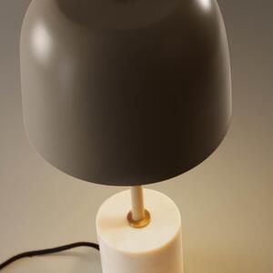 Béžová kovová stolní lampa Kave Home Alish 40 cm