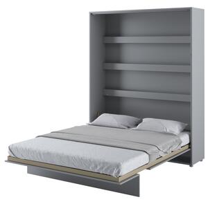 Sklápěcí postel BED CONCEPT 1 šedá, 160x200 cm