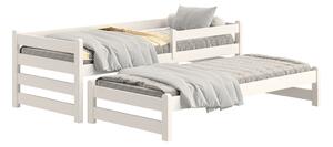 Dětská postel Alis DPV 001 90x200 výsuvná - bílá