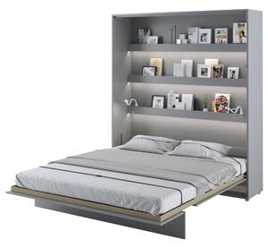 Sklápěcí postel BED CONCEPT 1 šedá, 180x200 cm